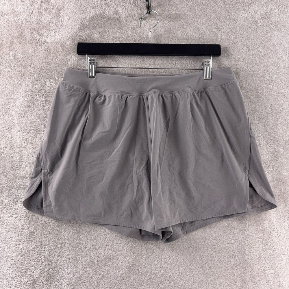 Outdoor Voices Shorts Womens‎ Size Large Gray Running Training Yoga Stretch